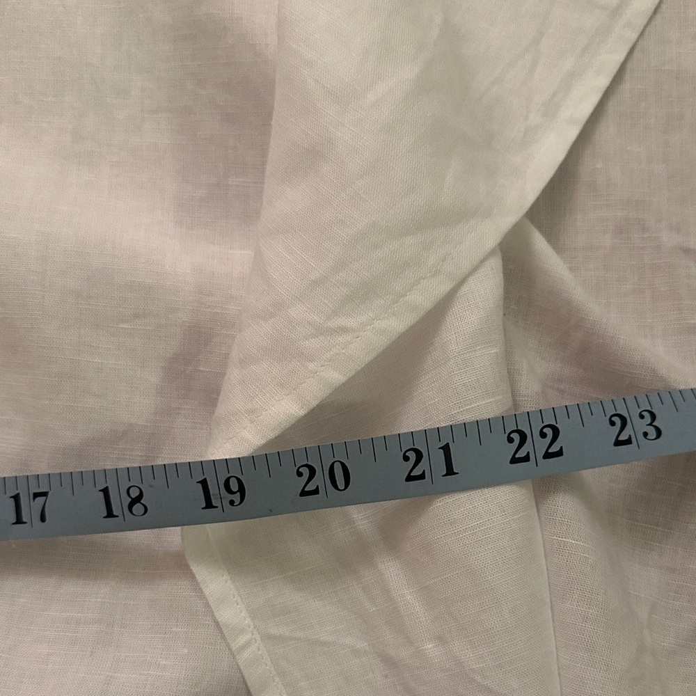 Chico's Ivory Tunic with Taupe and Silver Accents Size 1 - Picture 12 of 12